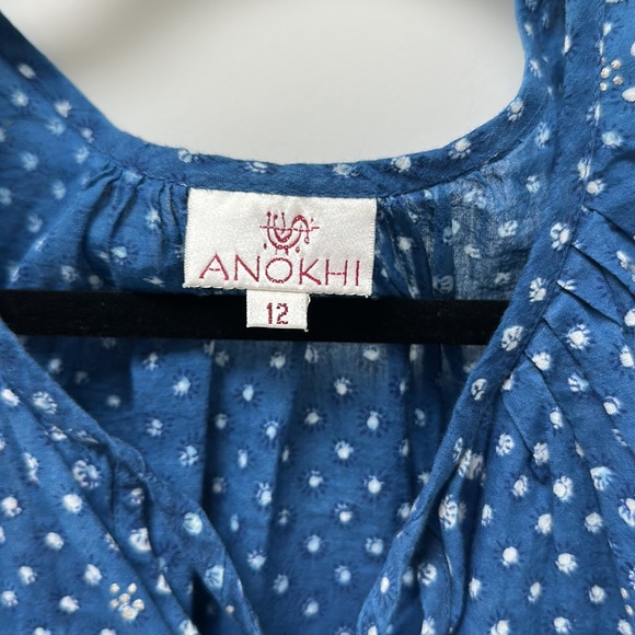 Hand block printed blouse - Picture 2 of 4